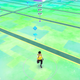 A gym in the distance.